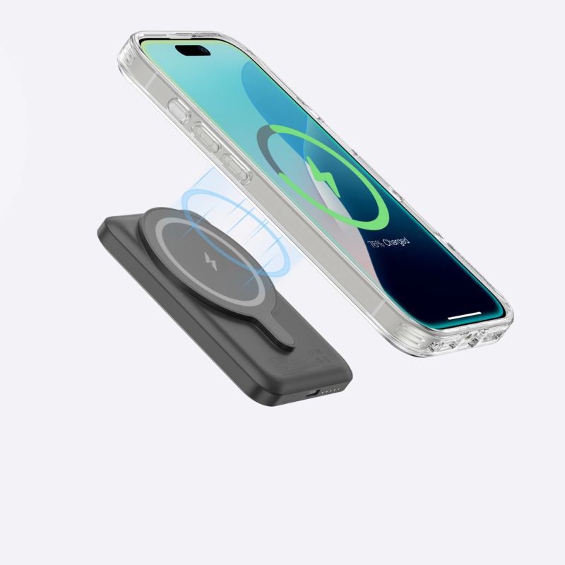 9. AmazingThing Minimal Mag Case with Magnetic Ring for iPhone 16 Pro - Transparent