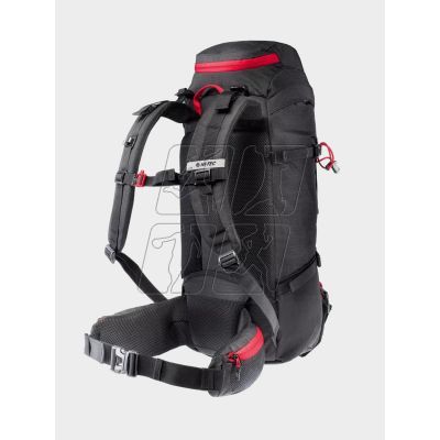 5. Hi-Tec Stone 50 BLACK/RED hiking backpack