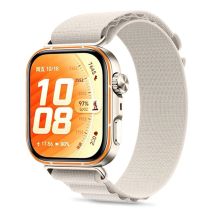 Tech-Protect Nylon Pro Strap for Huawei Watch Fit 3 / 4 / 4 Pro / 5 / 5 Pro - Beige
