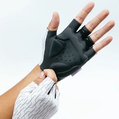 2. Rockbros MTB cycling gloves size: L - white and black