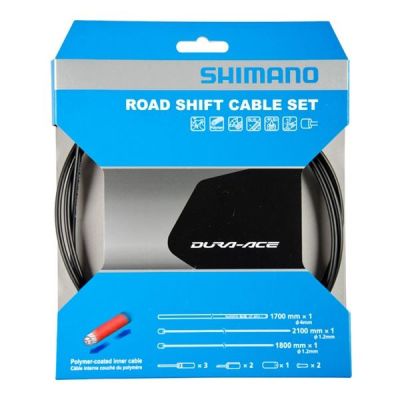 SHIMANO Cable and Housing Set Trans. Polymer