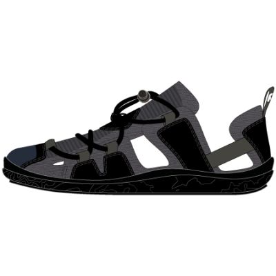 Reima Barefoot sandals Valoa children's shoes black (5400157C-9990)