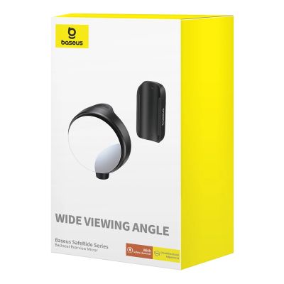 5. Baseus SafeRide Series rearview mirror with safety hammer - black