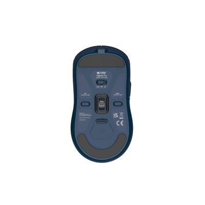 9. Fury Tanto T4 Gaming Mouse, 12000 DPI, RGB, Navy Blue, Wireless
