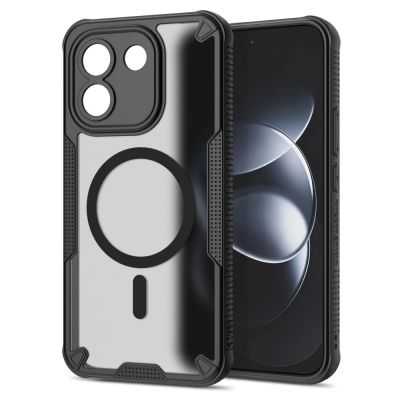 2. Tech-Protect Rugged Shield MagSafe Case for Xiaomi Redmi Note 17 Pro Max 5G – Matte Black