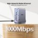 12. Unitek DisplayLink 4K Universal Docking Station x3