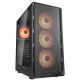 COUGAR CGR-2GA5B-P Midi Tower PC Case, Black