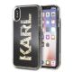 Karl Lagerfeld Karl Logo Glitter iPhone X/Xs Case - Black