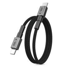 Tech-Protect Ultraboost DNA MagTwist USB-C PD Cable 100W / 5A 100 cm - Gray