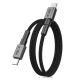 Tech-Protect Ultraboost DNA MagTwist USB-C PD Cable 100W / 5A 100 cm - Gray