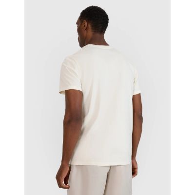 2. Men's regular printed T-shirt 4F 4FRSS25TTSHM2688-11S