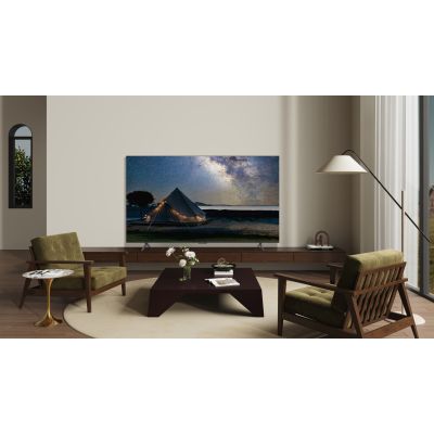 6. TCL 55P7K QLED 55'' 4K Ultra HD Google TV Dolby Atmos DVB-T2 Metallic