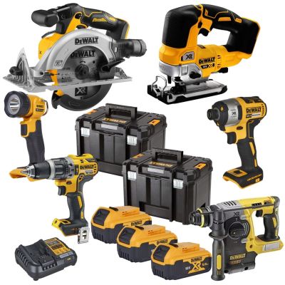 DEWALT DCK690P3T 18V POWER TOOL COMBO SET