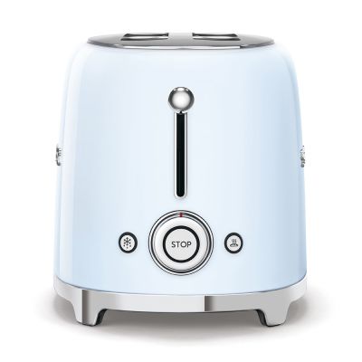 3. Smeg TSF02PBEU Toaster 4 Slices 1500W Blue