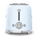 3. Smeg TSF02PBEU Toaster 4 Slices 1500W Blue