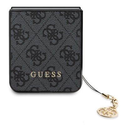 5. Guess 4G Charms Collection case for Samsung Galaxy Z Flip 5 - gray