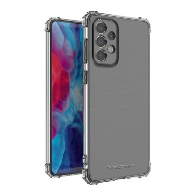 10. Wozinsky Anti Shock Armored Case for Samsung Galaxy A73 transparent