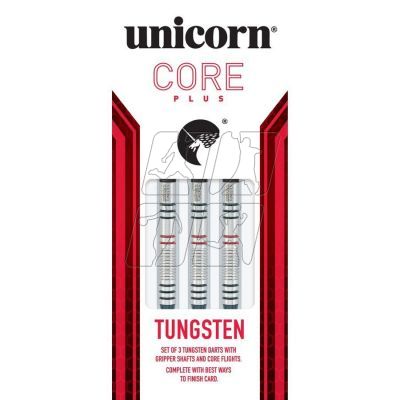 5. Soft tip darts Unicorn Core Plus Tungsten 17g: 4214 | 19g: 4215