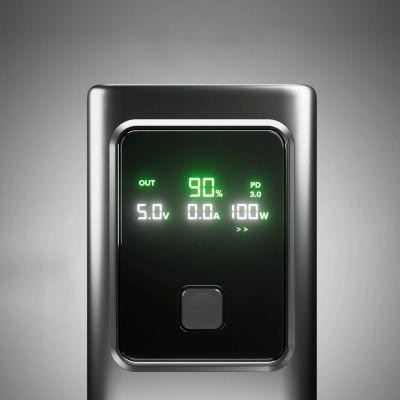 6. Powerbank SBS 10000mAh PD 35W with LCD display - gray