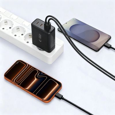 7. Tech-Protect NC140W-GAN 4-Port 140W Wall Charger - Black