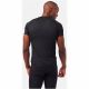 8. Men’s Odlo Active F-Dry Light Short-Sleeve Technical Sports Shirt, Breathable, Black (141162/15000)