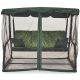 16. 3-SEAT GARDEN SWING LENA WITH MOSQUITO NET