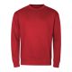 2. Unisex Crew Sweatshirt (Red)