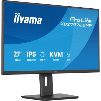 26. iiyama ProLite XB2797QSNP-B1 computer monitor 68.6 cm (27") 2560 x 1440 px Quad HD LED Black