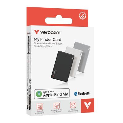 3. Verbatim My Finder Personal Finder Black, Silver, White