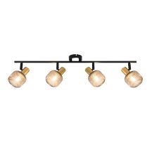 SPOT LIGHT SHADOW 4XE14 BLACK/GOLD