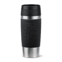 EMSA Travel Mug Classic N2020200 travel mug 360 ml Black, Stainless steel Stainless steel