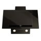 6. MAAN Vertical Eco Duo Glass hood, black glass front, 60 cm wide.