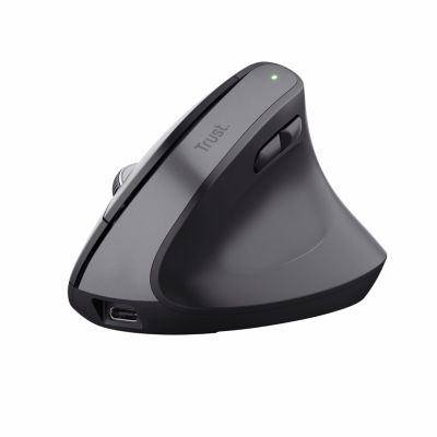 17. Trust BAYO+ ERGONOMIC WIRELESS Black mouse