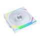 2. Lian Li UNI FAN SL Wireless 120 Computer Case Fan 12 cm White 1 pc.