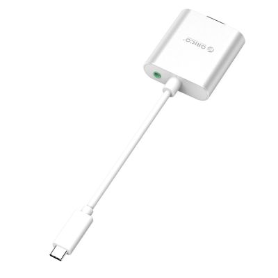 2. Orico PTAV USB-C - VGA adapter and 3.5 mm Full HD mini jack 0.15 m - silver