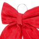 6. RED DECORATIVE BOW 67x72x9CM MICA