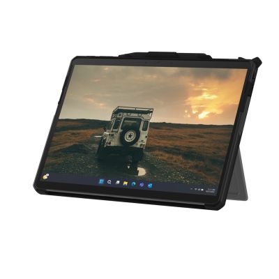 4. Urban Armor Gear 324014114040 Tablet Case 33 cm (13") Folio Black, Transparent