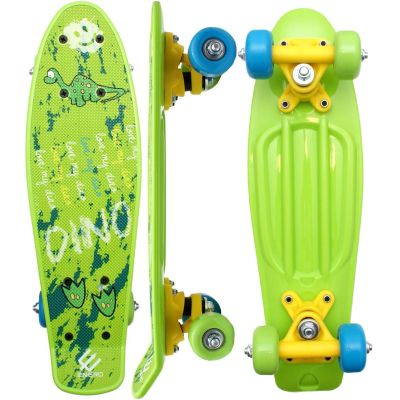 ENERO MINI DINO PLASTIC SKATEBOARD