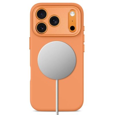 4. Tech-Protect Uniq MagSafe CC Case for iPhone 18 Pro Max / 17 Pro Max - Orange