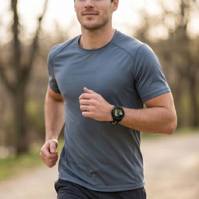 6. Tech-Protect Defense Air Case for Garmin Forerunner 70 / 170 - Black