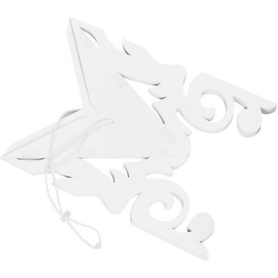 11. PAPER DECORATION SNOWFLAKE DIA. 64 CM WHITE