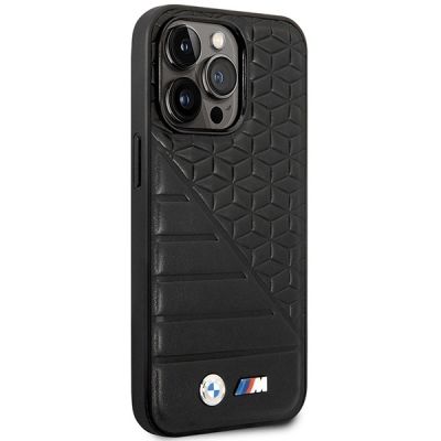 4. BMW Bi Pattern Case for iPhone 14 Pro 6.1" - Black