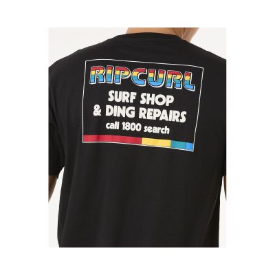 3. RIP CURL Surf Revival Ding Repair Tee Black