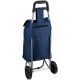 15. TROLLEY SHOPPING BAG ON WHEELS WITH FRAME 25L BLUE