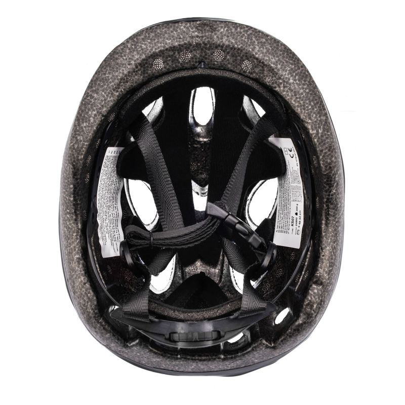 11. Meteor KS07 M 52-56 cm Apper yellow bicycle helmet