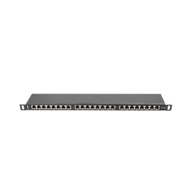 12. Lanberg Patch Panel PPS6-0024-B (0.5U; Cat. 6)