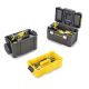 2. Stanley Essential Hard Tool Case Plastic Gray, Yellow