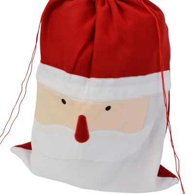 6. CHRISTMAS GIFT BAG 70x50CM MICA - BEARD