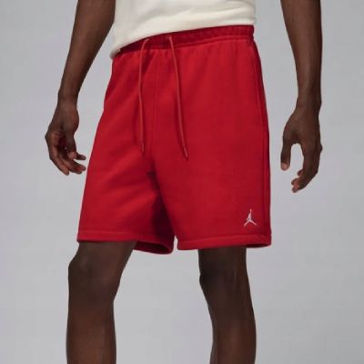 Men's Air Jordan Essentials Fleece Shorts Gym Red - FJ7782-687