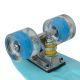6. Plastic skateboard 22" Led Enero blue 1007366